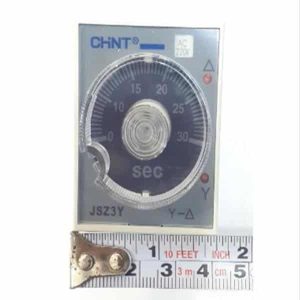 RELAY THỜI GIAN CHINT CHUYỂN SAO SANG TAM GIÁC, HIỂN THỊ KIM  JSZ3Y 30s AC220V, Sử dụng để 8 chân tr_104849