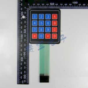 BÀN PHÍM MA TRẬN MỀM 4X4 KEYPAD_101622