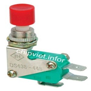 NÚT NHẤN HÀNH TRÌNH 12mm NHẤN NHẢ  MÀU ĐỎ (DS438-448)_102783