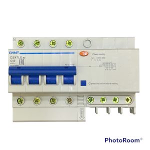 105295 Rcbo Chong Dong Ro 4p 40a Chint Dz47le 4p 40 30 Pt H1