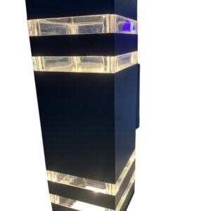 ĐÈN TƯỜNG KIỂU TRỤ, HẮT 2 ĐẦU, 3 CHẾ ĐỘ MÀU_103211