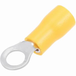 ĐẦU CỐT ĐỒNG, LỖ TRÒN, BỌC NHỰA LOẠI 2-4 MÀU VÀNG_105687
