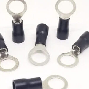 ĐẦU CỐT ĐỒNG, LỖ TRÒN, BỌC NHỰA LOẠI 2-8 MÀU ĐEN_102302