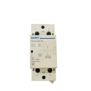 CONTACTOR 1 PHA 220VAC 63A (CHINT NCH8-63/20 220/230V)_105183